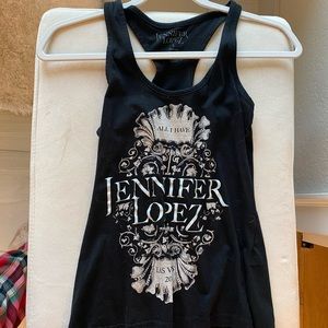 J lo tour tank